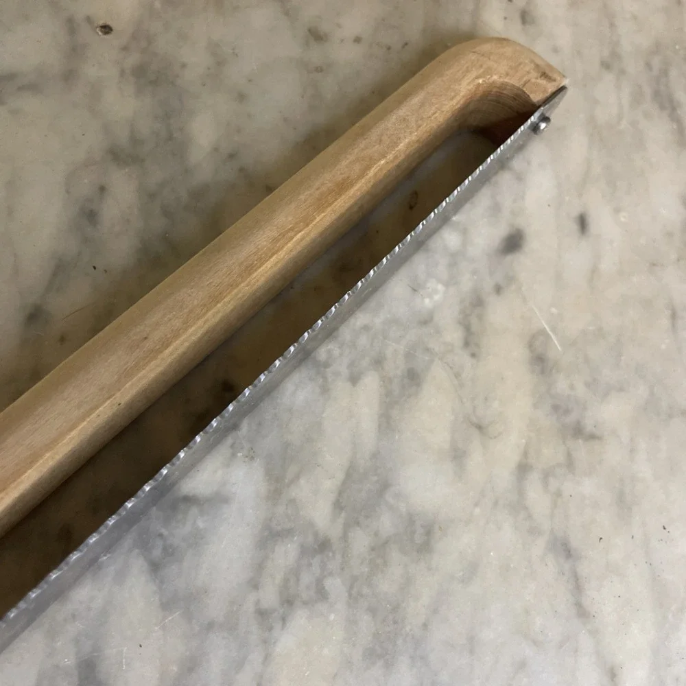 Vintage Fiddle Bow Bread‎ Slicing Knife 15